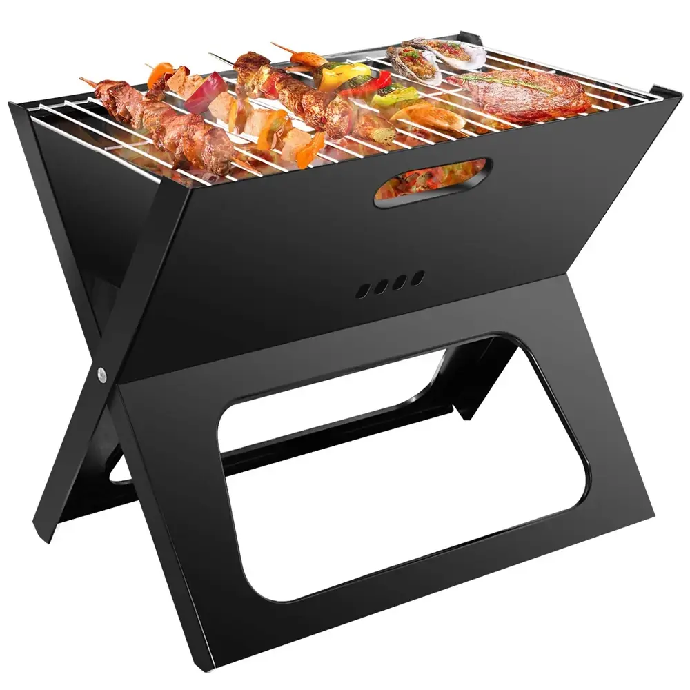 Portable BBQ Barbecue Foldable Charcoal Grill